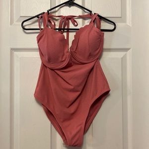 Jessica Simpson one piece bathing suit NWT XL